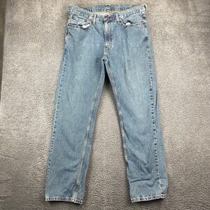 Levis Mens 559 Relaxed Straight Leg Jeans Denim‎ Blue W36 L34